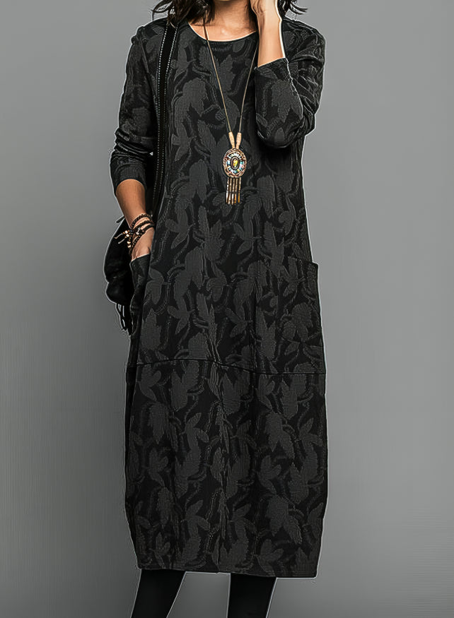 Kate™ | Casual Round Neck Winter Dress