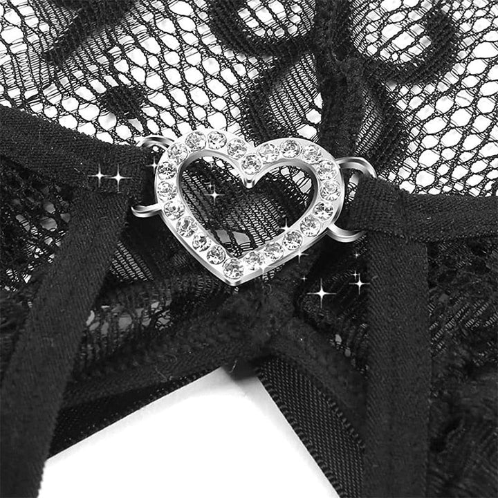 Luna – Deep V Lace Bodysuit
