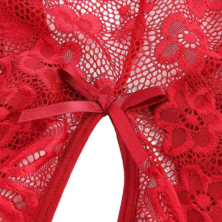 Luna – Deep V Lace Bodysuit