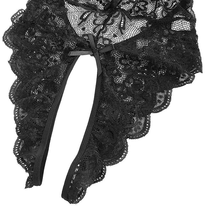 Luna – Deep V Lace Bodysuit